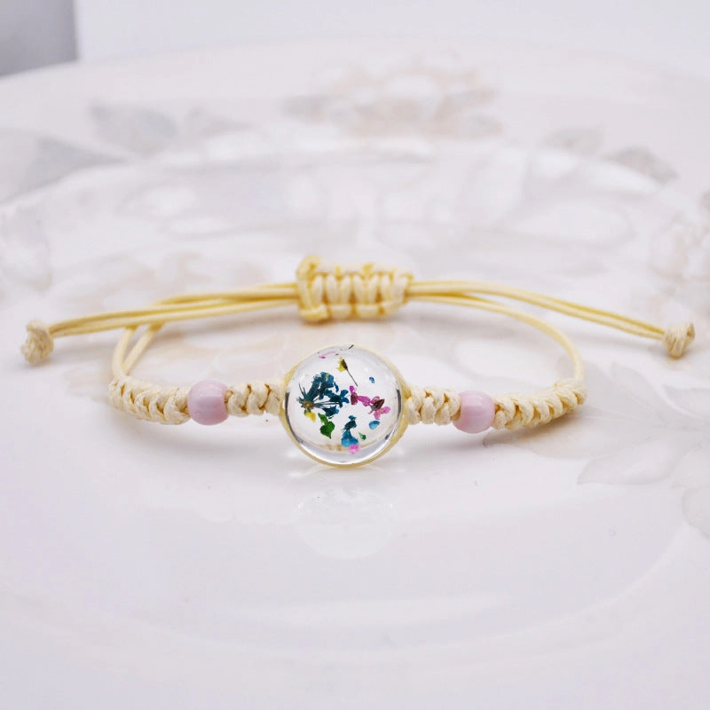 Wholesale Handmade Hemp Cotton Woven Bracelet