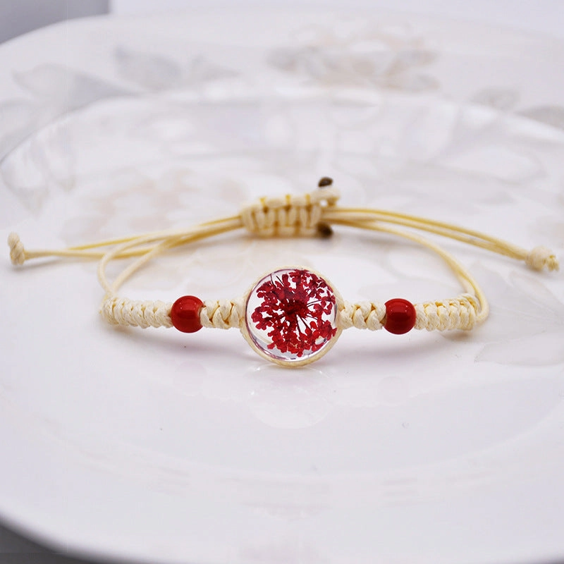 Wholesale Handmade Hemp Cotton Woven Bracelet
