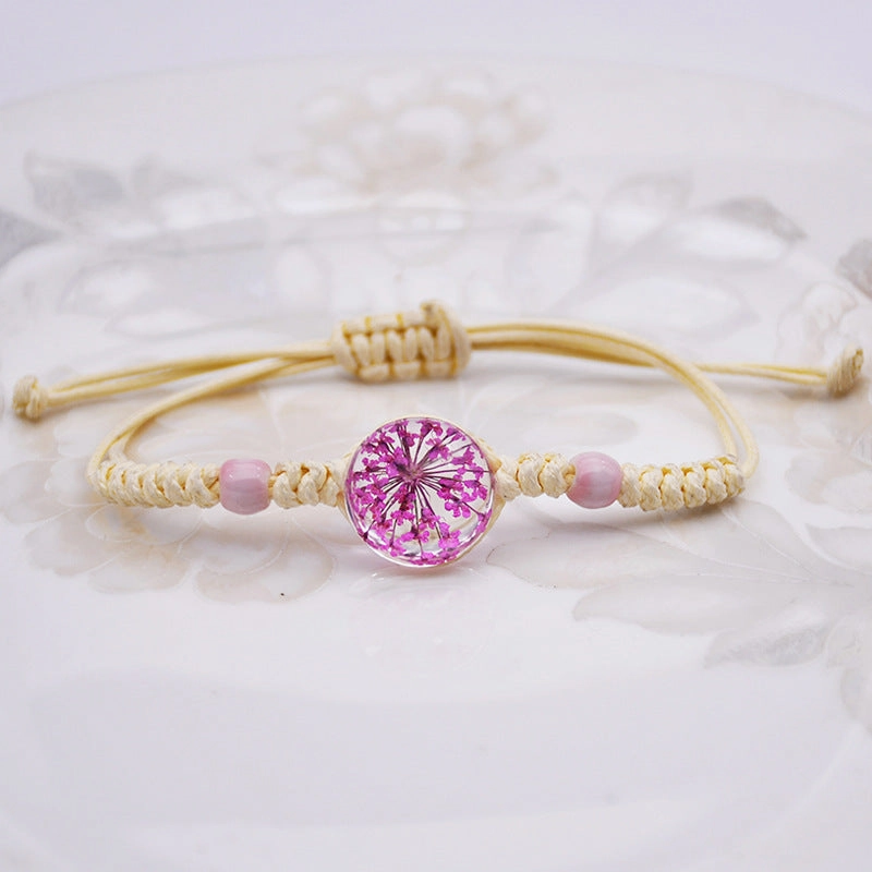 Wholesale Handmade Hemp Cotton Woven Bracelet