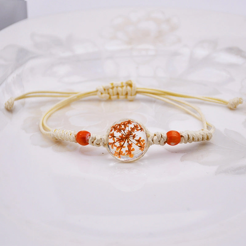 Wholesale Handmade Hemp Cotton Woven Bracelet