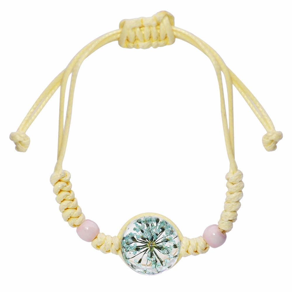 Wholesale Handmade Hemp Cotton Woven Bracelet