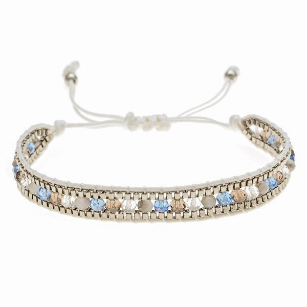 Wholesale Handwoven Vintage Ethnic Style Diamond Bracelet