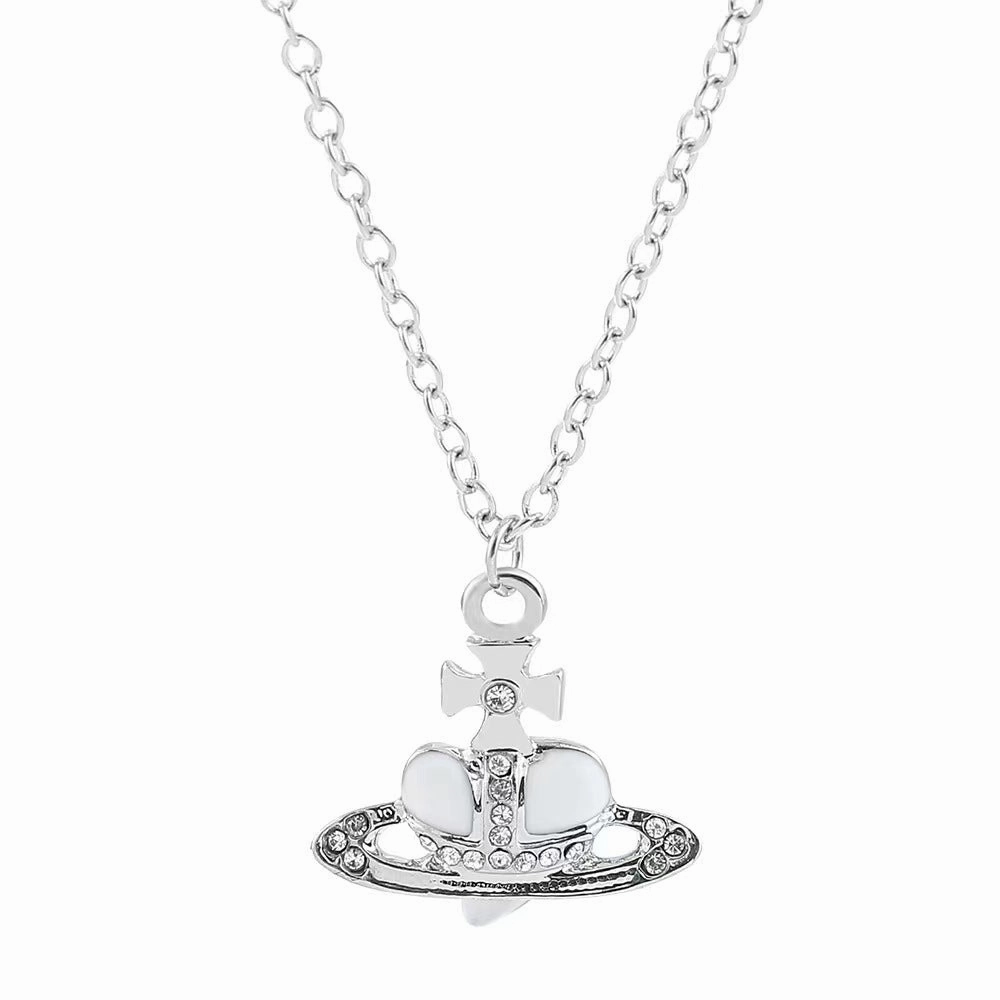 Wholesale Heart rhinestone necklace