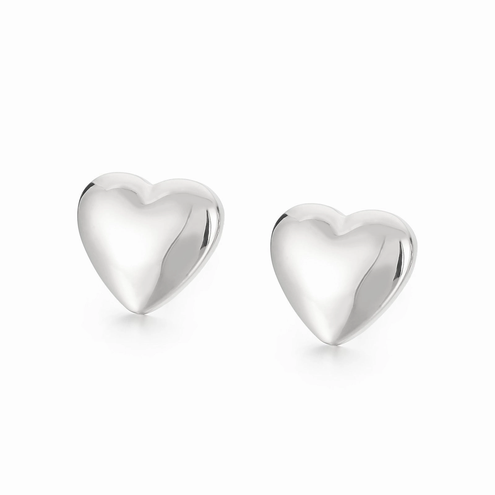 Wholesale Heart Shape Necklace Earrings Jewelry Gold Plated Set