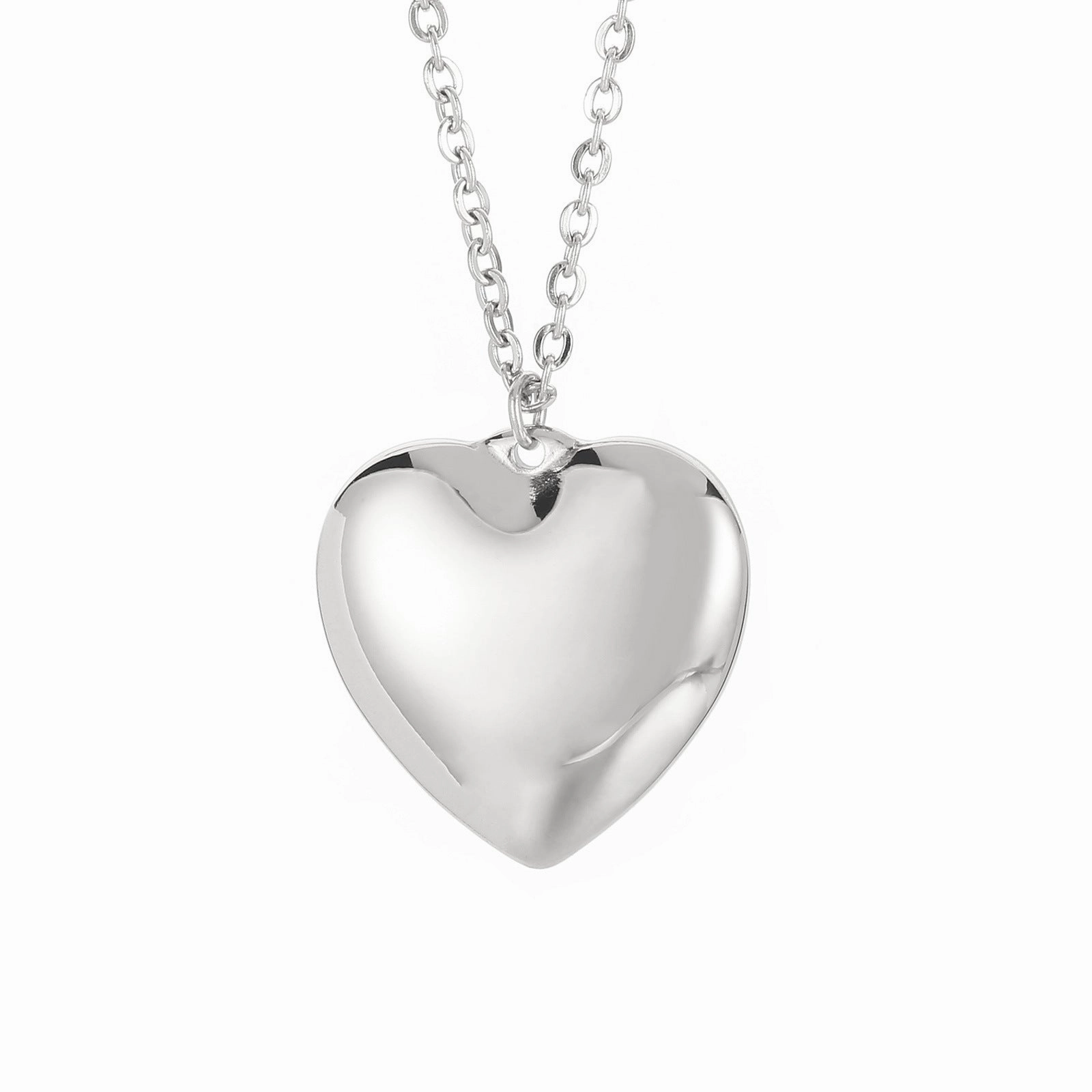 Wholesale Heart Shape Necklace Earrings Jewelry Gold Plated Set