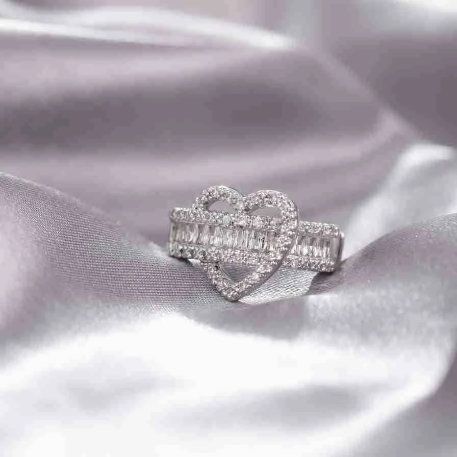 Wholesale Heavy Works Rings Time to Turn Cross Open Adjustable Ring
