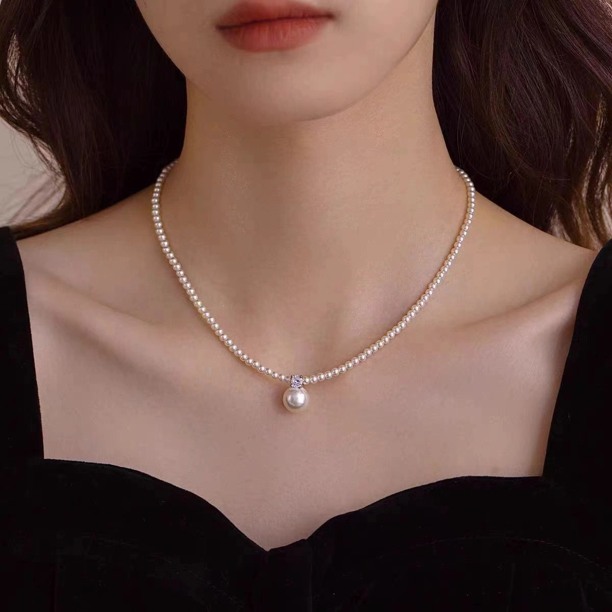 Wholesale High-end niche clavicle chain