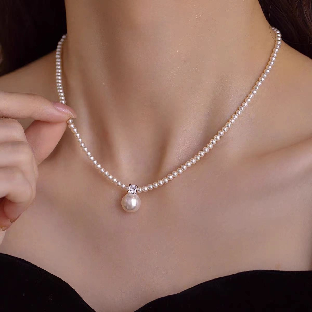 Wholesale High-end niche clavicle chain