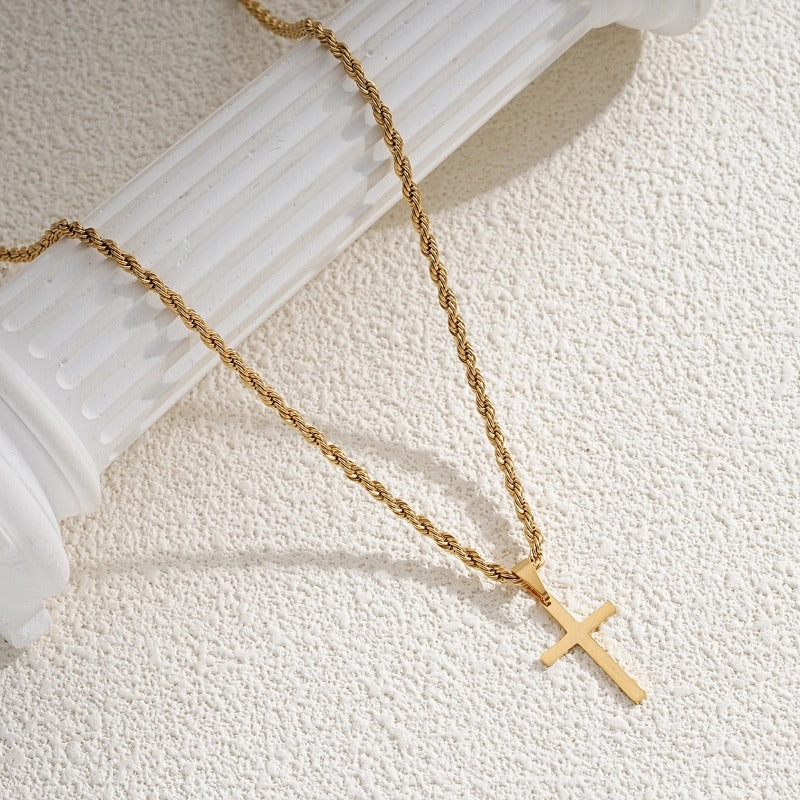 Wholesale Hip Hop Cross Pendant Men's Necklaces