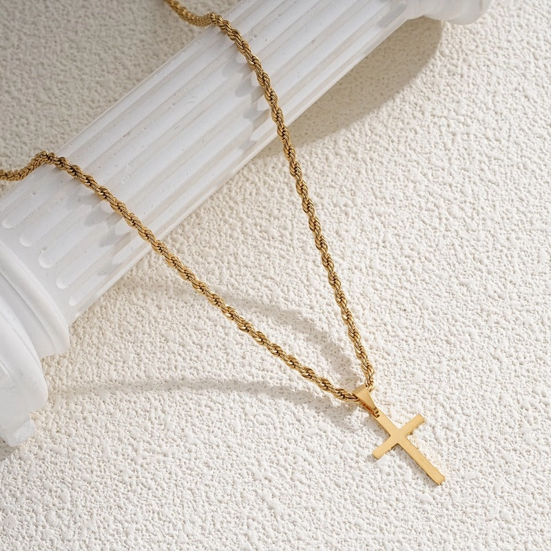 Wholesale Hip Hop Cross Pendant Men's Necklaces