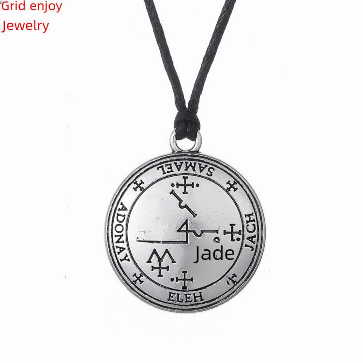 Wholesale Hip-Hop Gothic Archangel Enoch Necklace