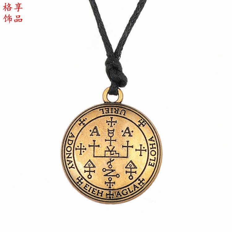 Wholesale Hip-Hop Gothic Archangel Enoch Necklace