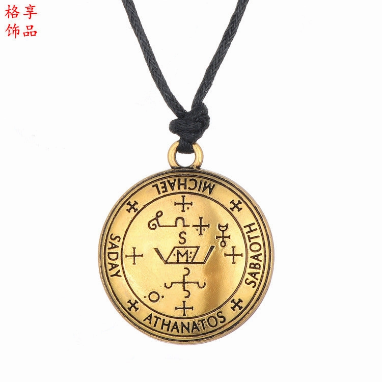 Wholesale Hip-Hop Gothic Archangel Enoch Necklace