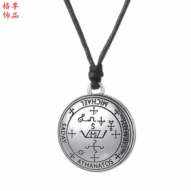 Wholesale Hip-Hop Gothic Archangel Enoch Necklace