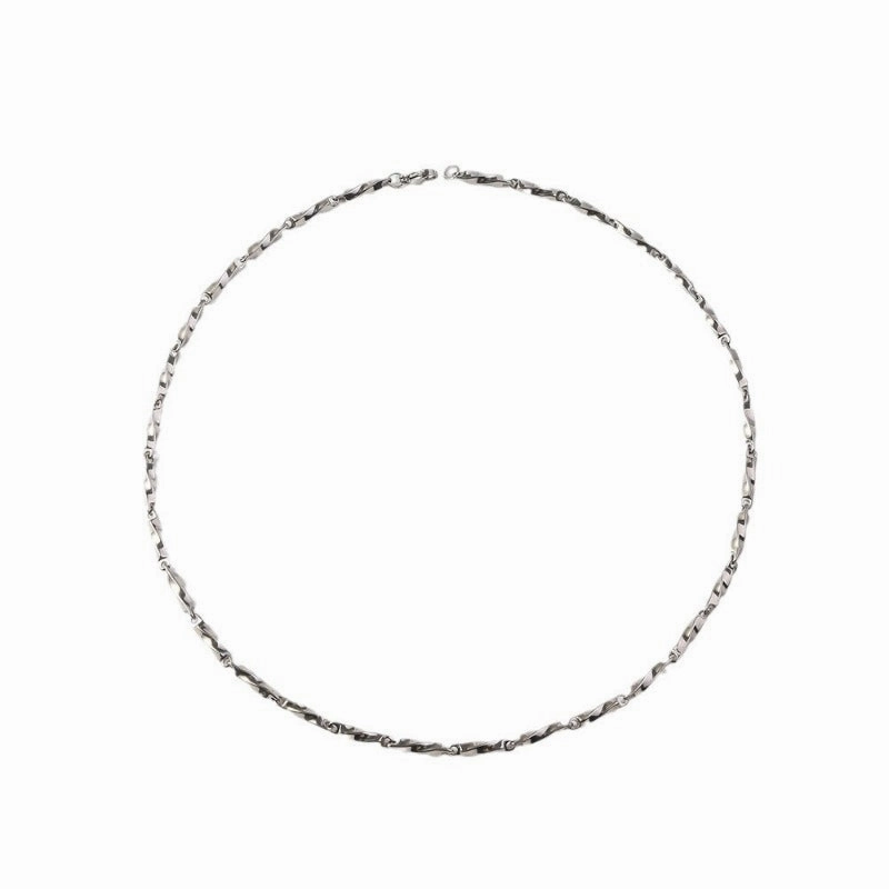 Wholesale Hip Hop Mobius Ring Titanium Steel Temperament Stainless Steel Necklaces