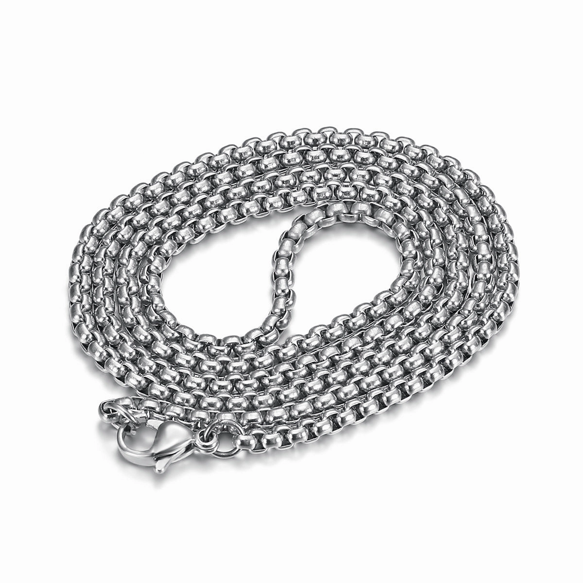 Wholesale HIPHOP titanium steel gold-plated diamond-embedded Jersey pendant necklace