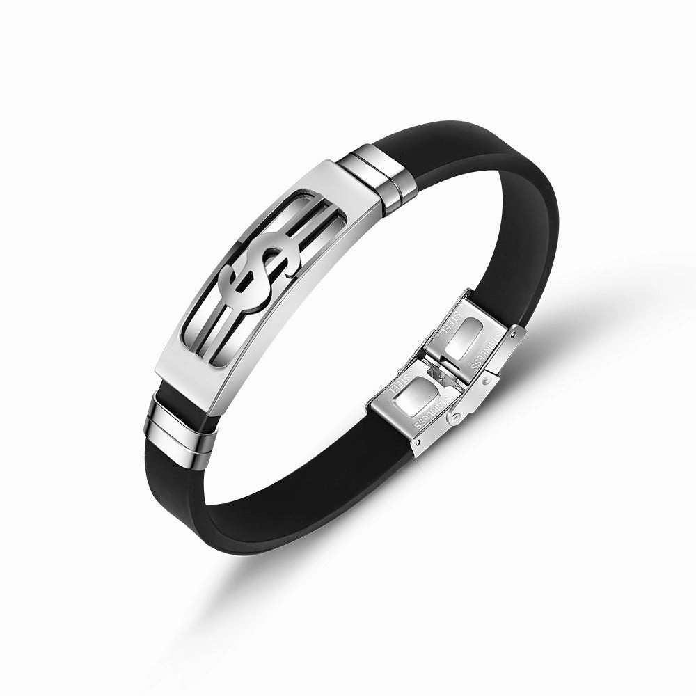Wholesale Hollow Out Men's Bracelet Stainless Steel