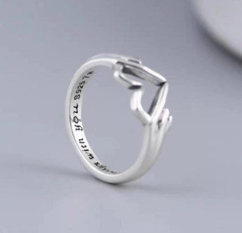 Wholesale Home convenience store cute cartoon frog shape couple lonely frog ring