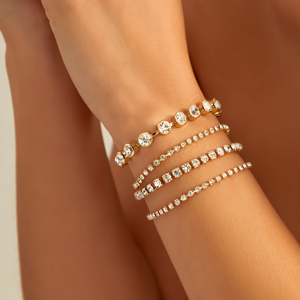 Wholesale Imitation Pearl Bracelet Set