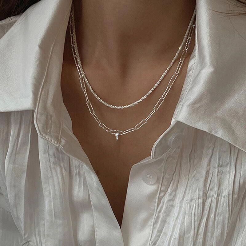 Wholesale ins starry sky necklace
