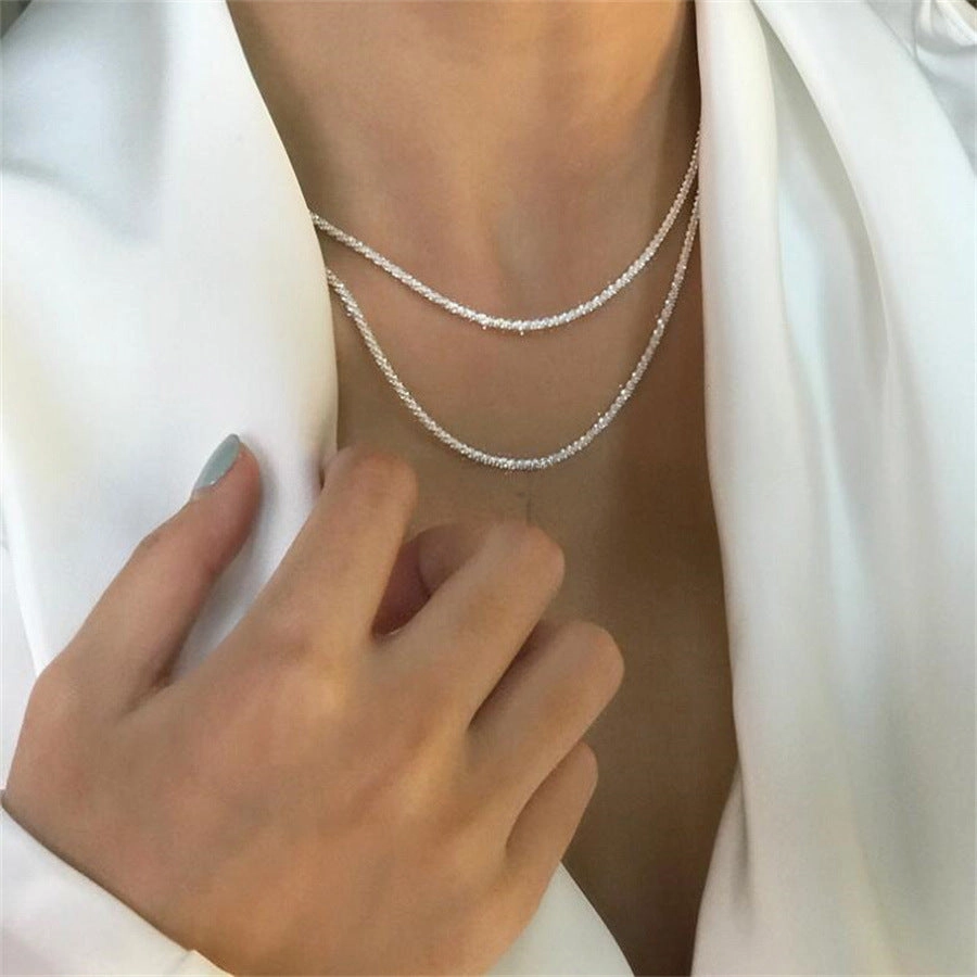 Wholesale ins starry sky necklace