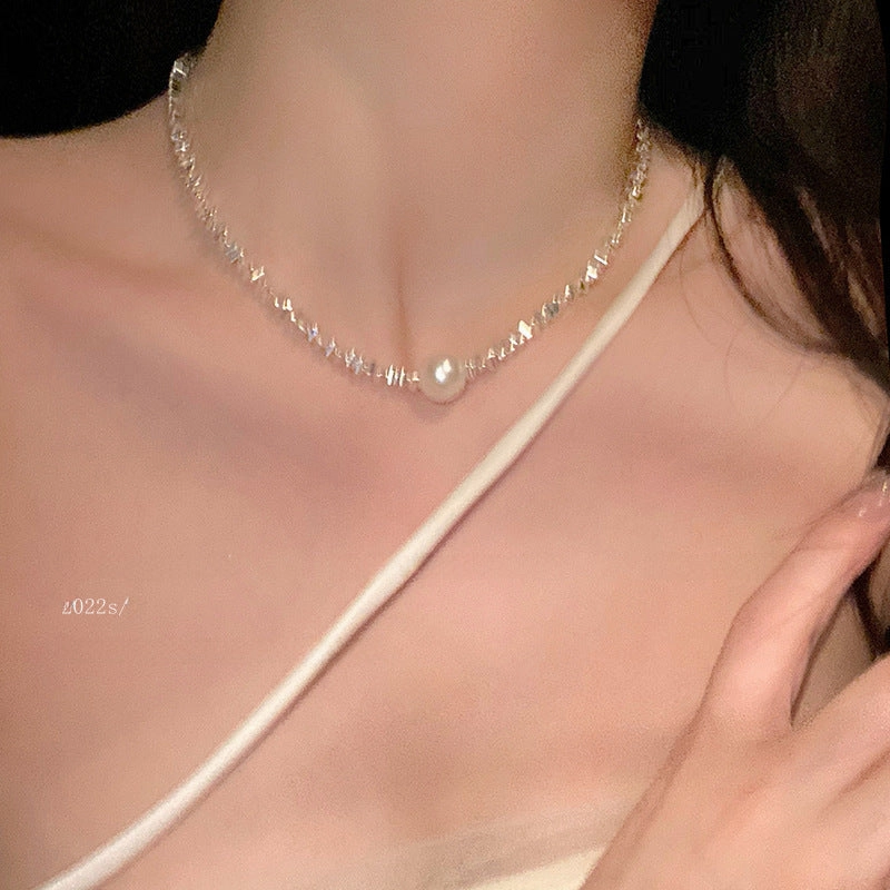 Wholesale ins starry sky necklace