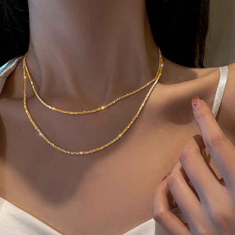 Wholesale ins starry sky necklace