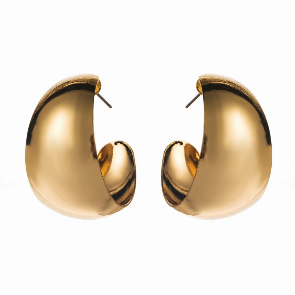 Wholesale ins style retro trend glossy temperament earrings