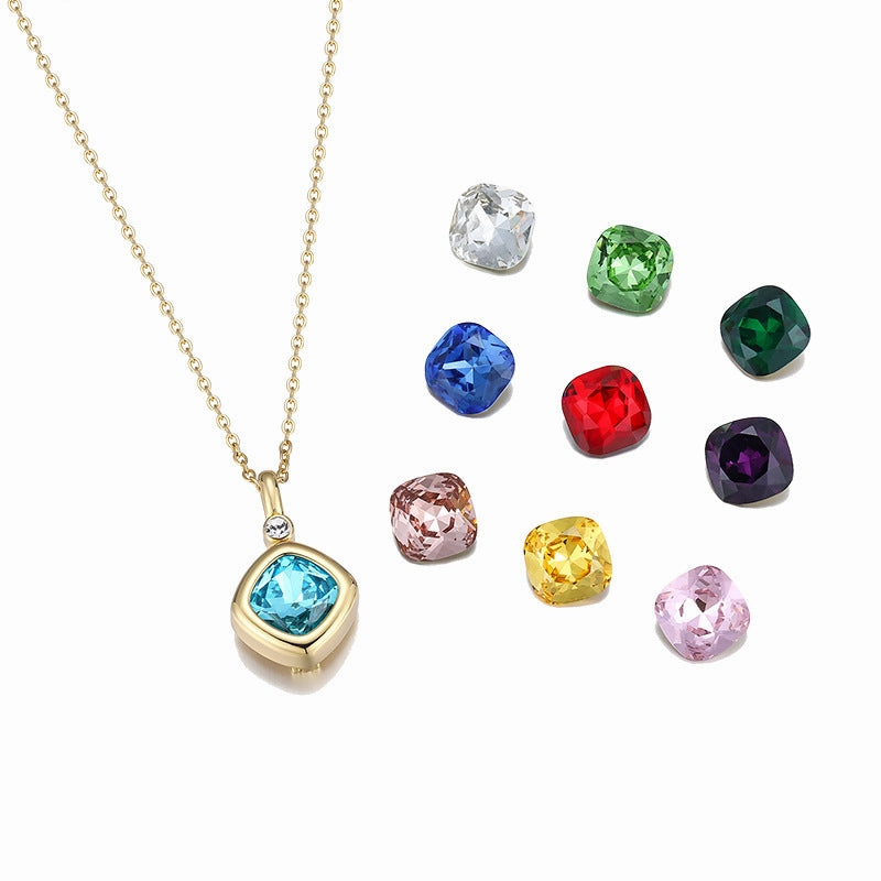 Wholesale Interchangeable zircon necklace