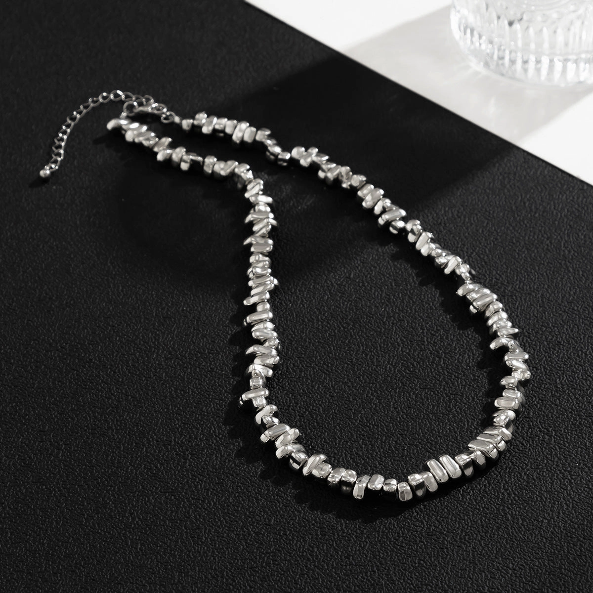 Wholesale Irregular Hip Hop Versatile CCB Clavicle Chain