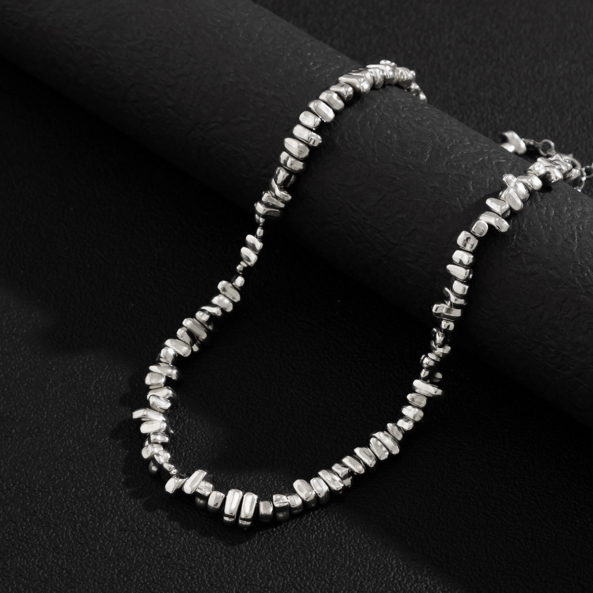 Wholesale Irregular Hip Hop Versatile CCB Clavicle Chain