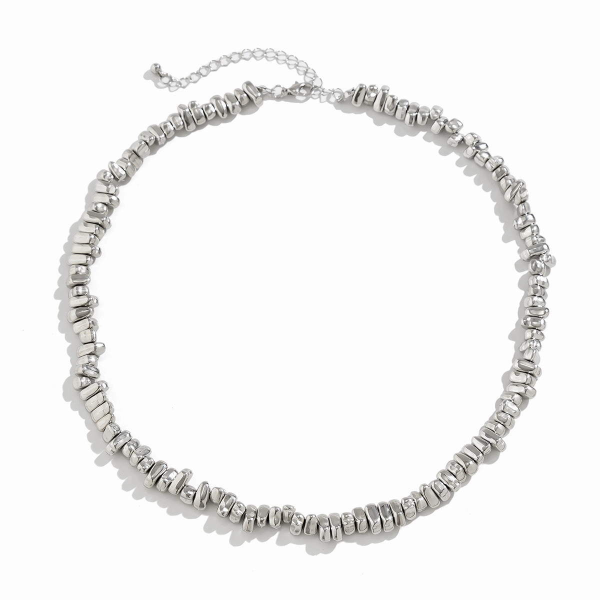 Wholesale Irregular Hip Hop Versatile CCB Clavicle Chain