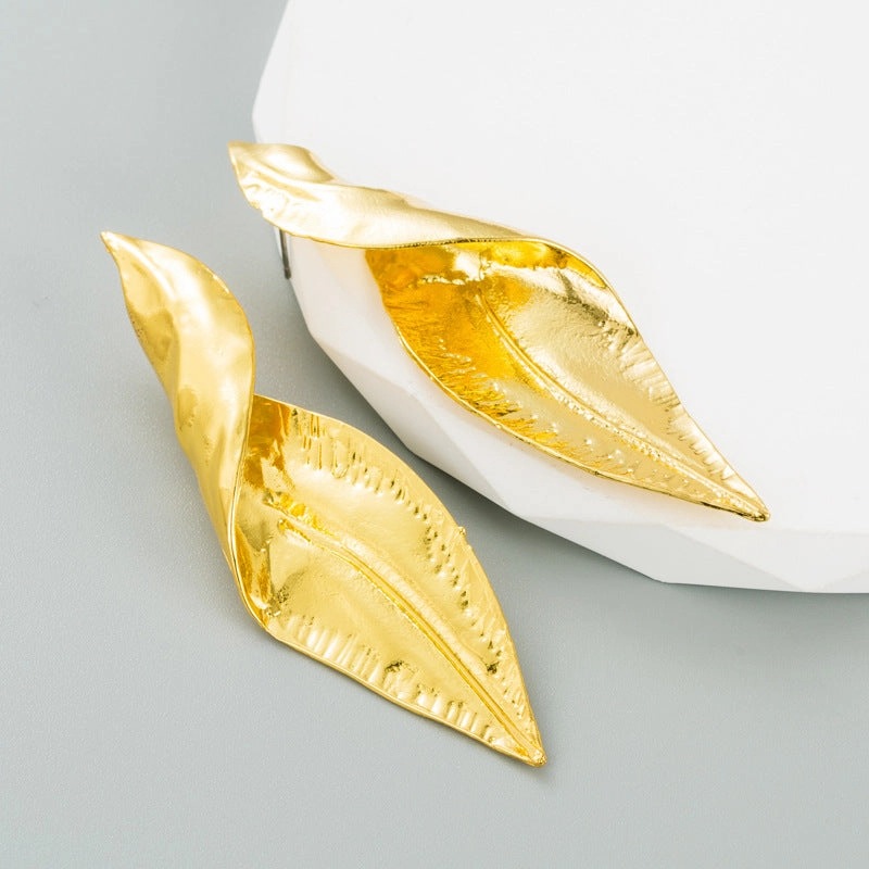 Wholesale Irregular Minimalist Alloy Earrings