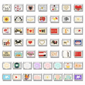 Wholesale Italian Charm Bracelet 9mm DIY Splicing Removable Stainless Steel Creative Composable Bracelet