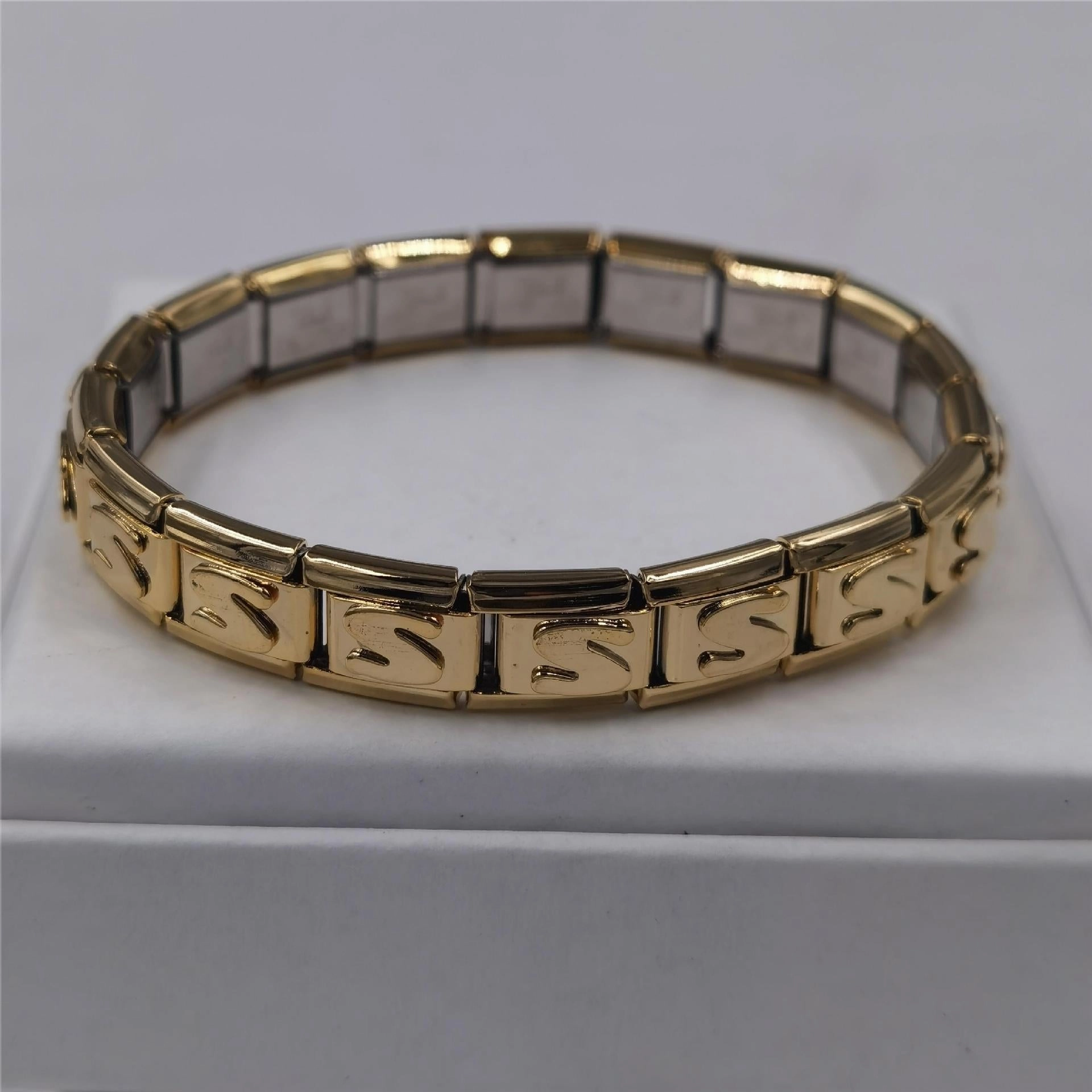 Wholesale Italian Charm Bracelet DIY Module Splicing Stainless Steel Bracelet Accessories Charms