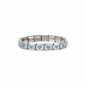 Wholesale Italian Charm Bracelet DIY with Free Matching of Stainless Steel Bracelet Accessories Charms