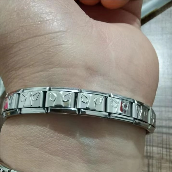Wholesale Italian Charm Cute Pattern Bracelet 9mm DIY Splicing Removable Combinable Bracelet