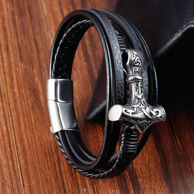 Wholesale Leather Woven Bracelets