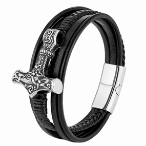 Wholesale Leather Woven Bracelets