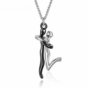 Wholesale Leg-crossing Hug Necklace