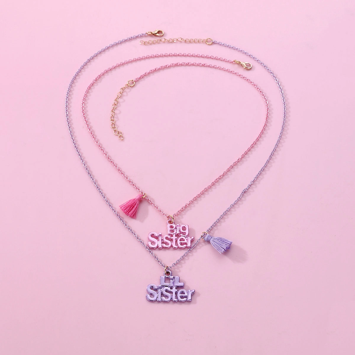Wholesale Letter Alloy Necklace Set