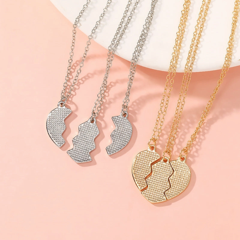 Wholesale Letter Good Friends Best Friends Love Splicing Necklaces