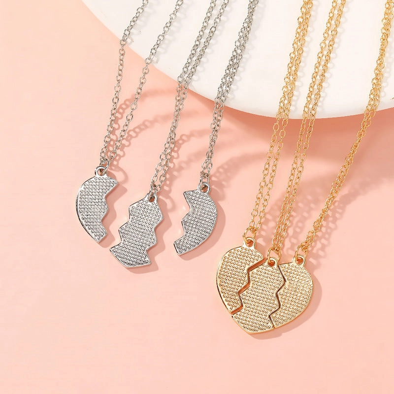 Wholesale Letter Good Friends Best Friends Love Splicing Necklaces
