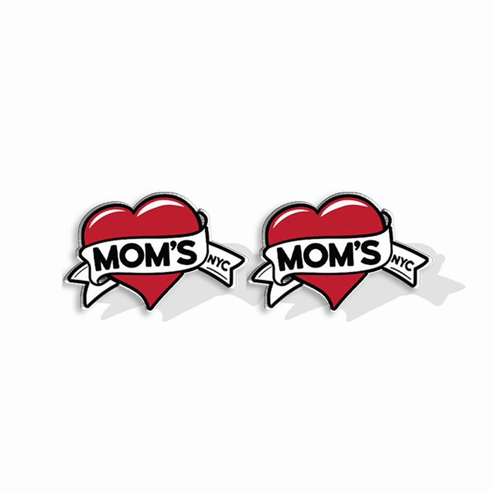 Wholesale LOVE MUM Stud Earrings Acrylic Earrings