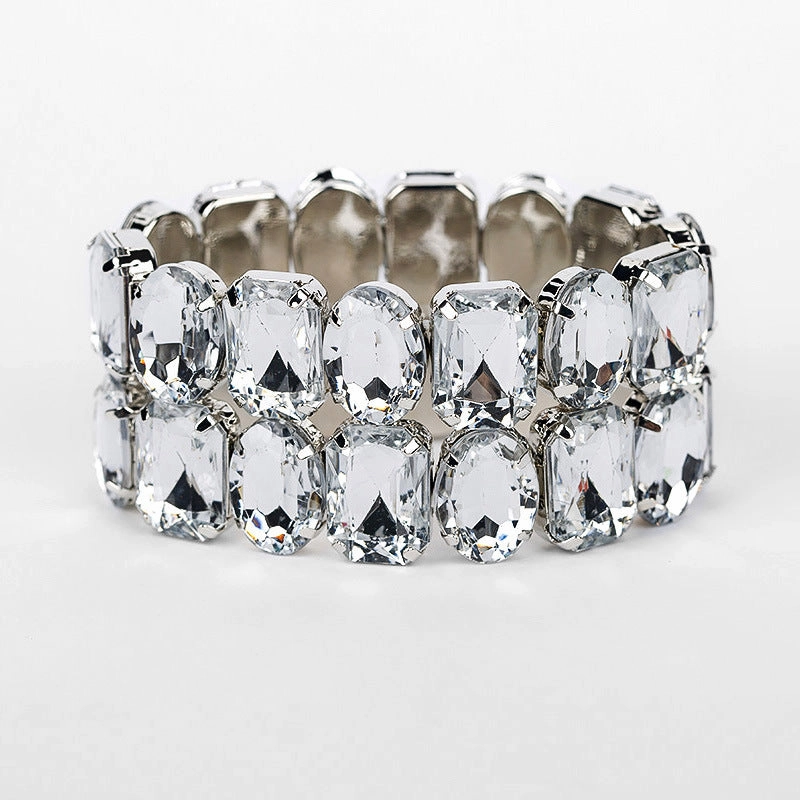 Wholesale Luxury Large Rhinestone Bracelets
