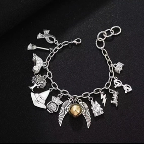 Wholesale Magic Academy Series Metal Snitch Wings Bracelet