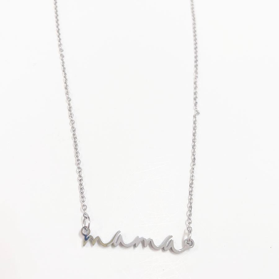 Wholesale mama pendant clavicle necklace