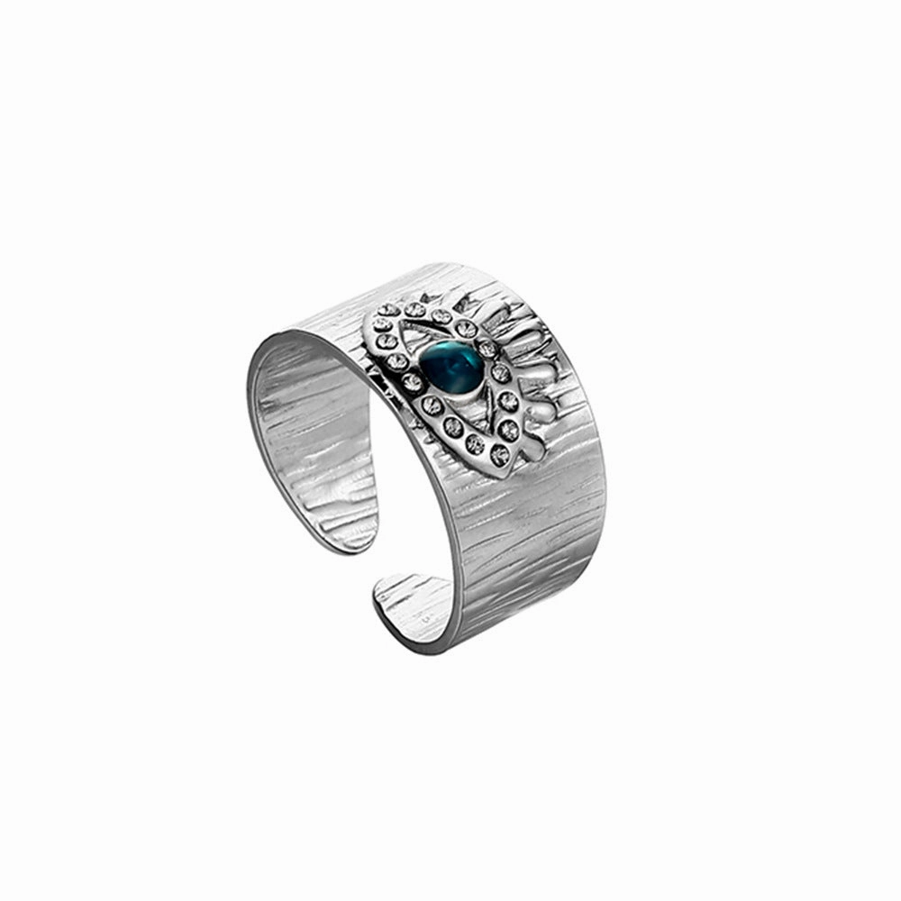 Wholesale Men's Stainless Steel Devil Eye Alloy Rings