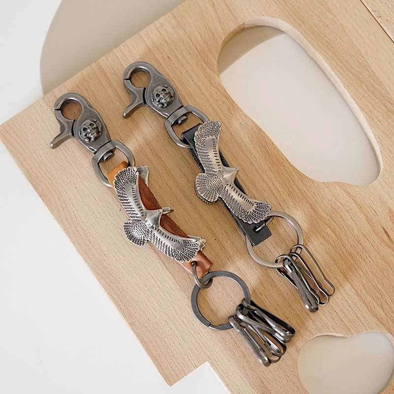 Wholesale Men's Waist Lock Zinc Alloy Keychain