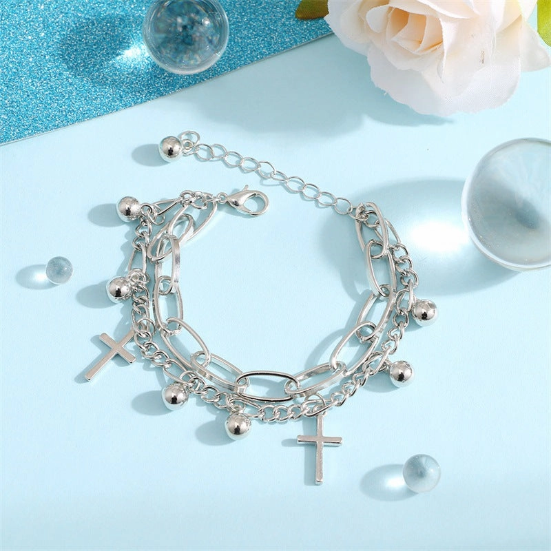 Wholesale Metal Bear Coin Bracelet